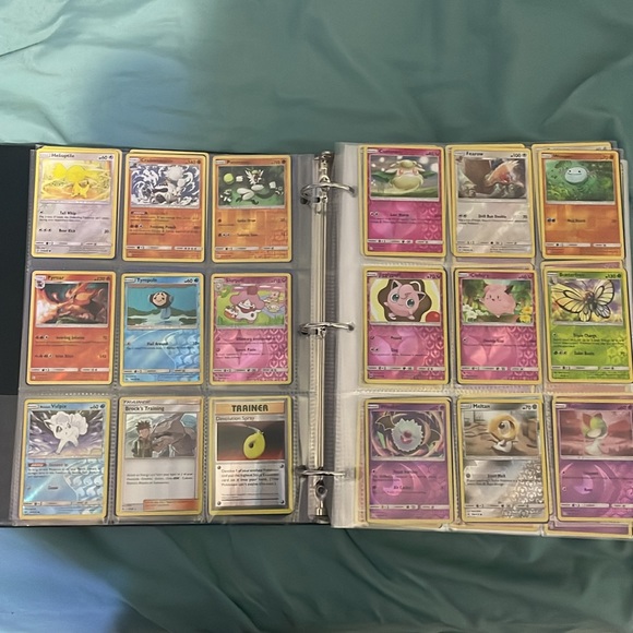 Pokémon mystery box and a full binder